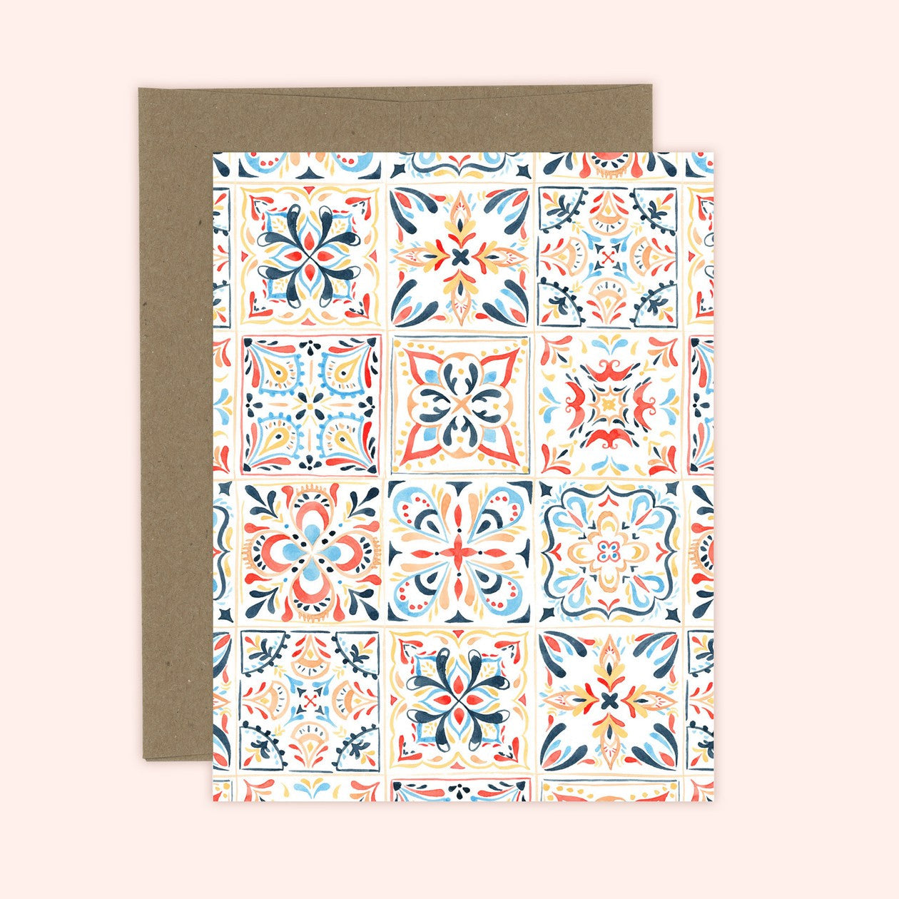 Tropical Tiles Everyday Card