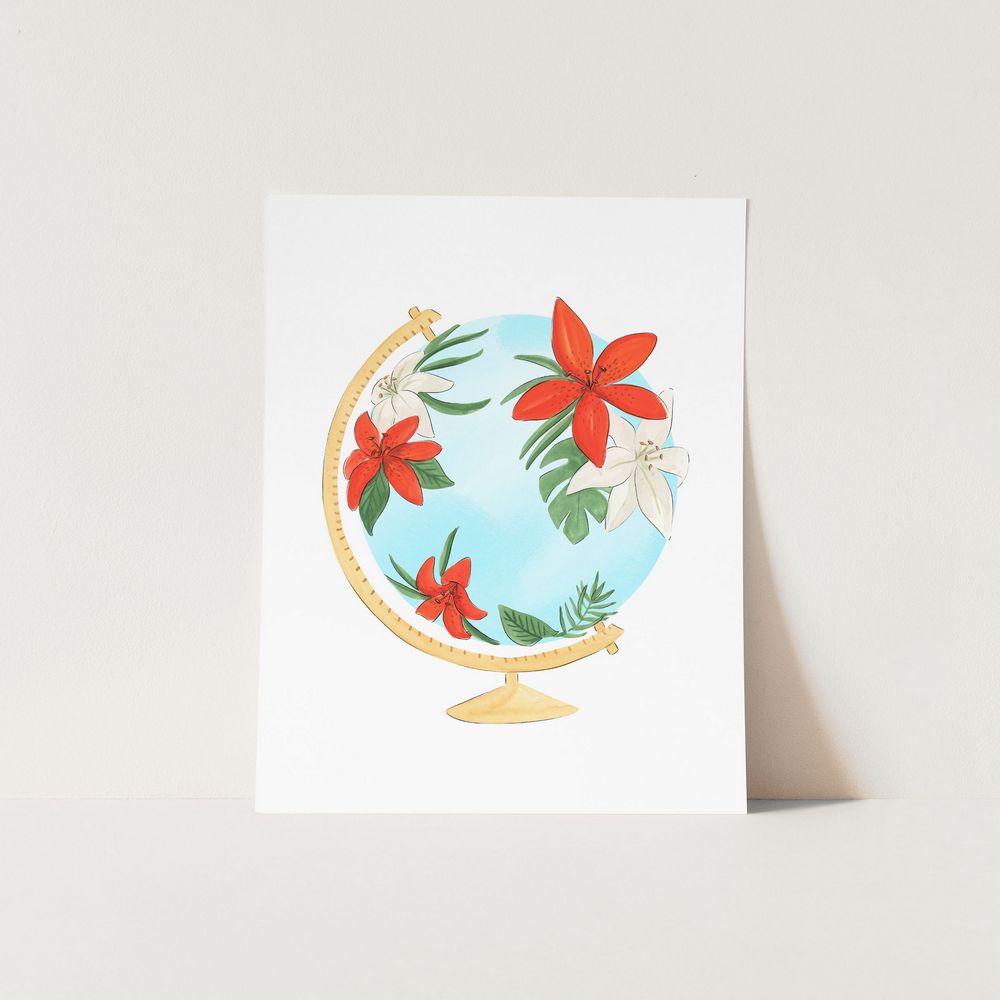 Floral Globe