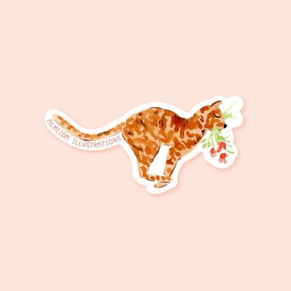 Tabby Cat Sticker