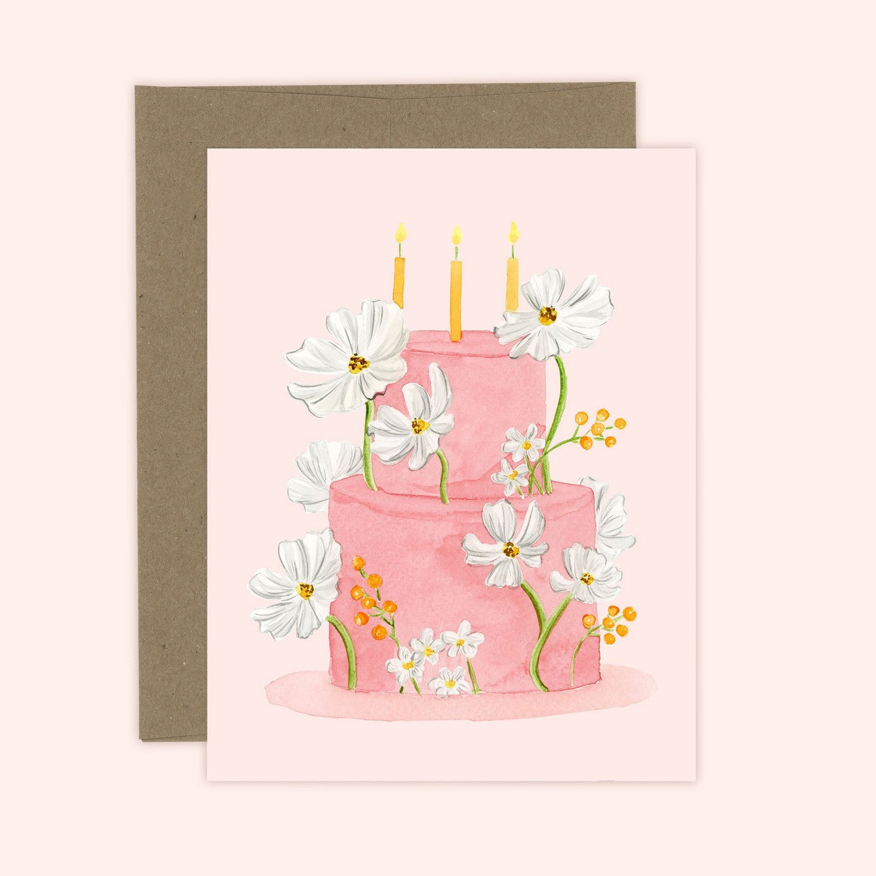 Birthday Floral Cake