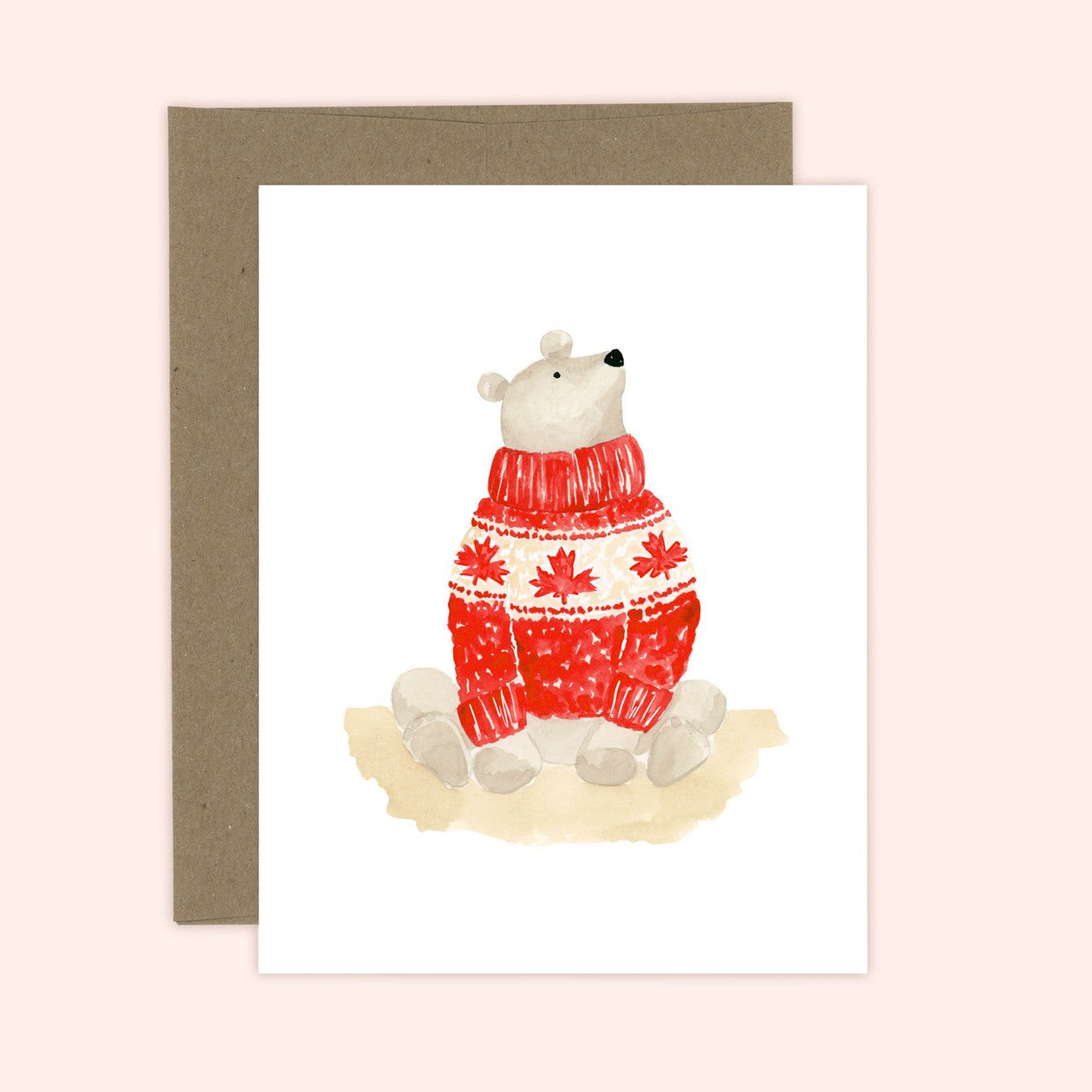 Polar Bear Card