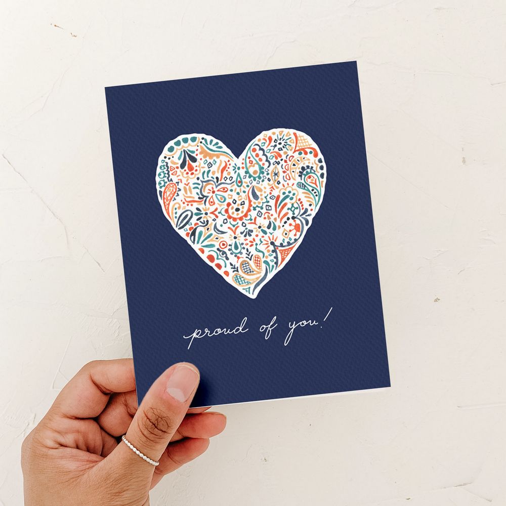 Proud of You Card