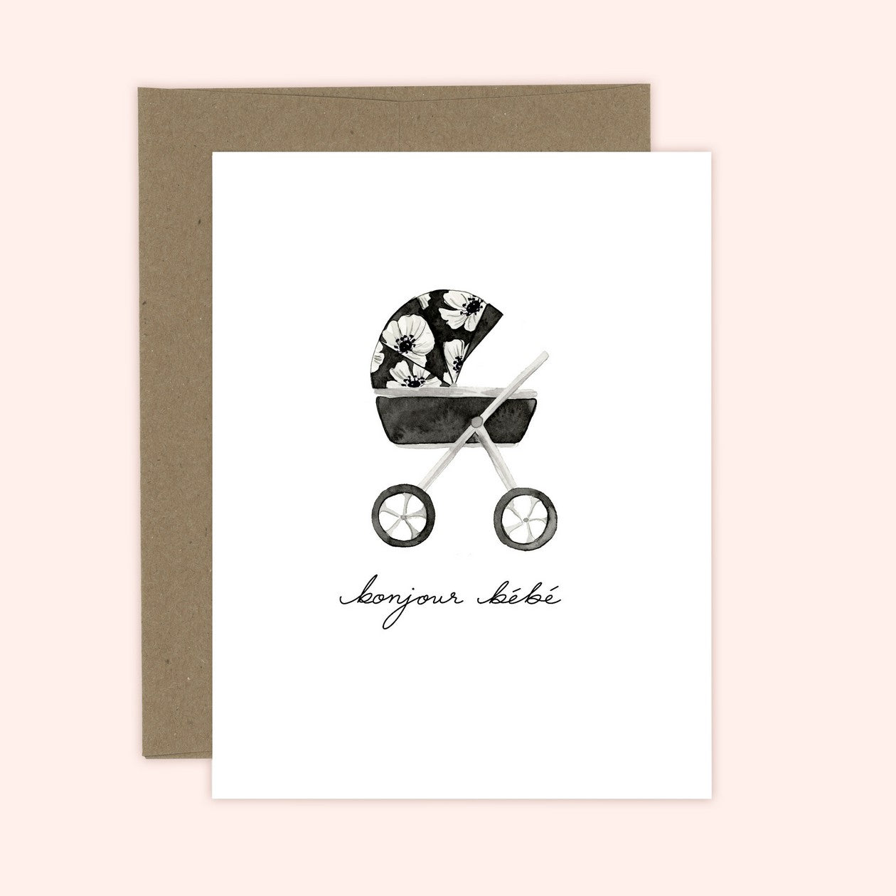 Bonjour Bebe Card
