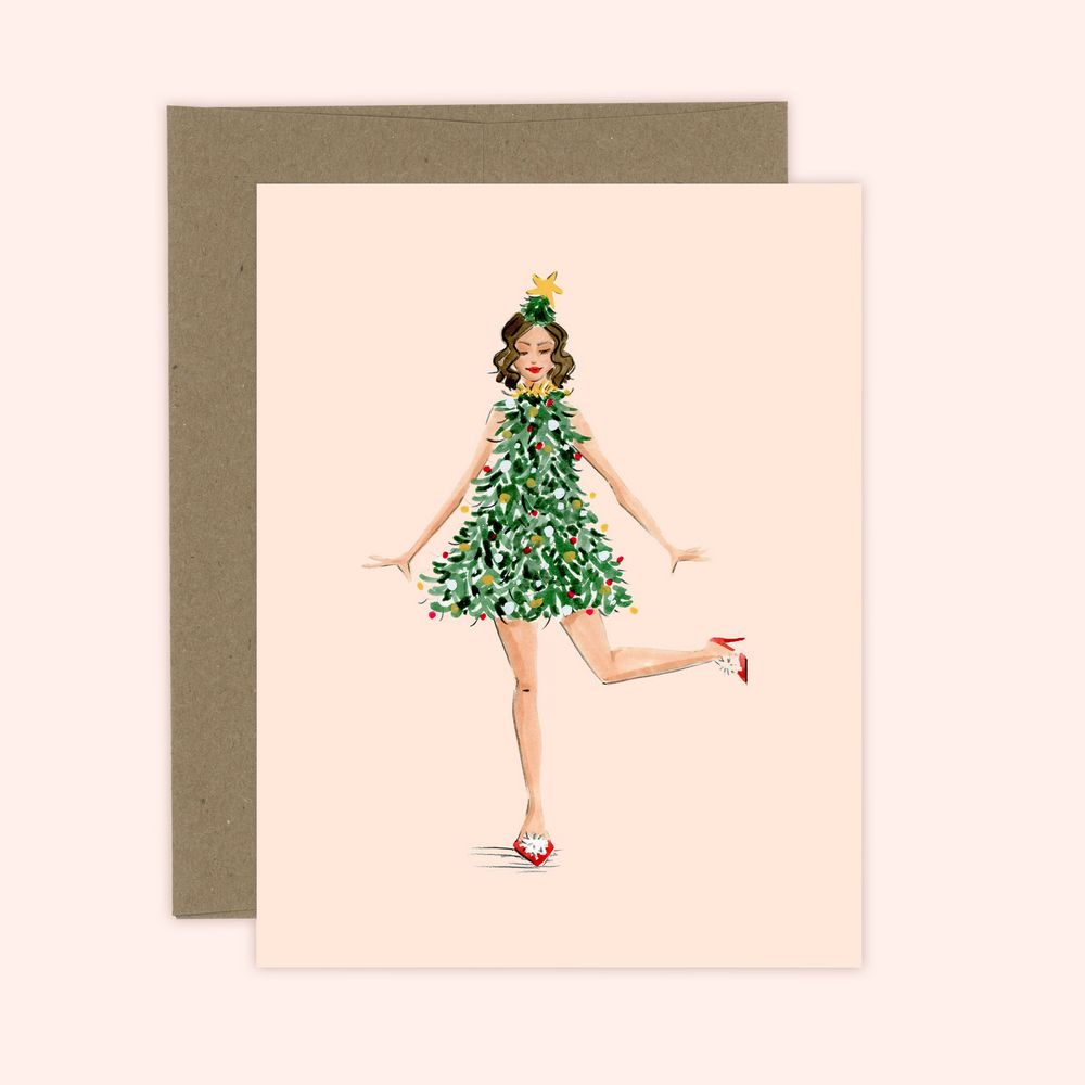 Jingle Dress Card