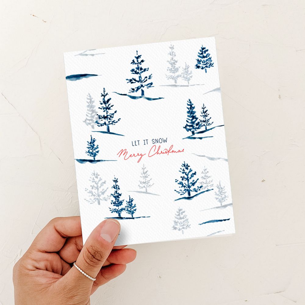 Let it Snow Card