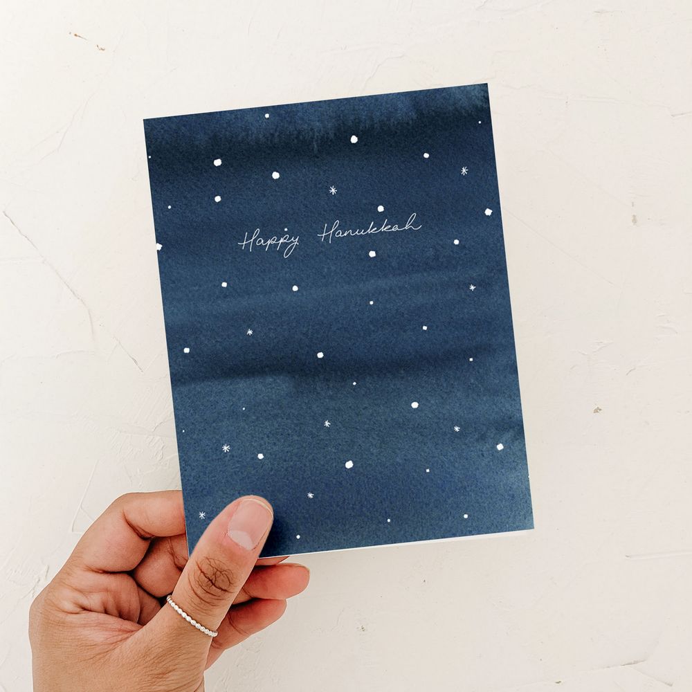 Hanukkah Nights Card