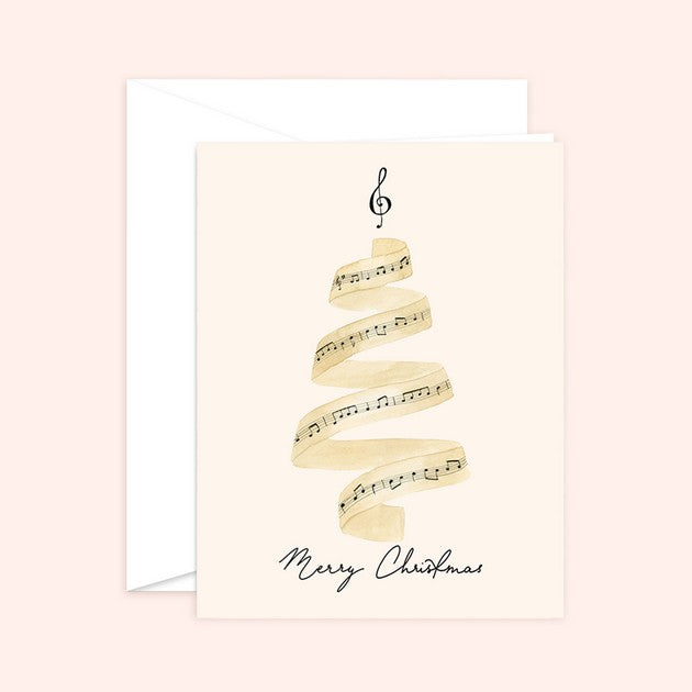Musical Tree Card