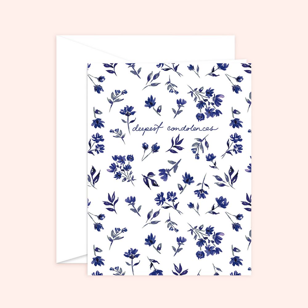Deepest Condolences Card