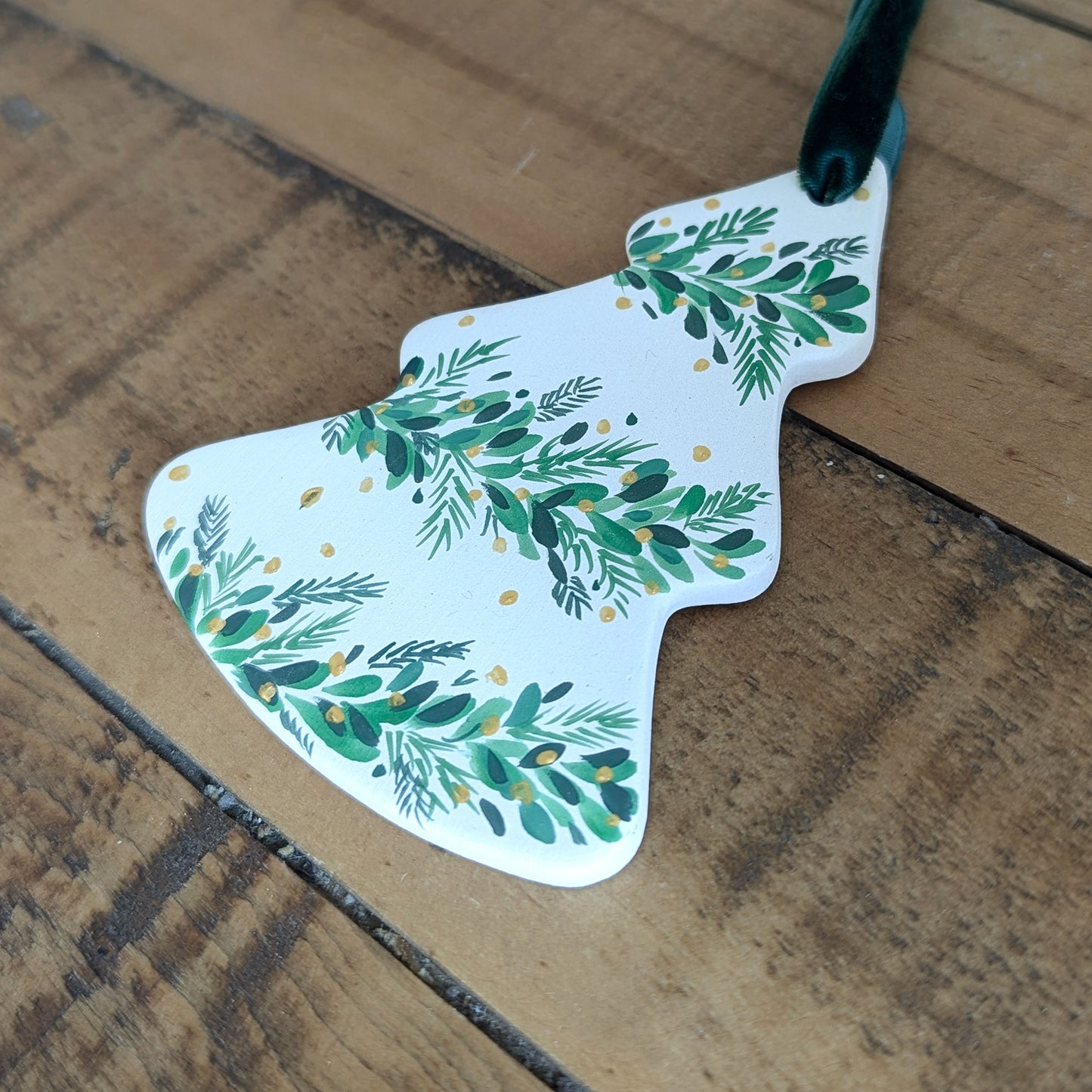 Evergreen Garland Tree Ornament