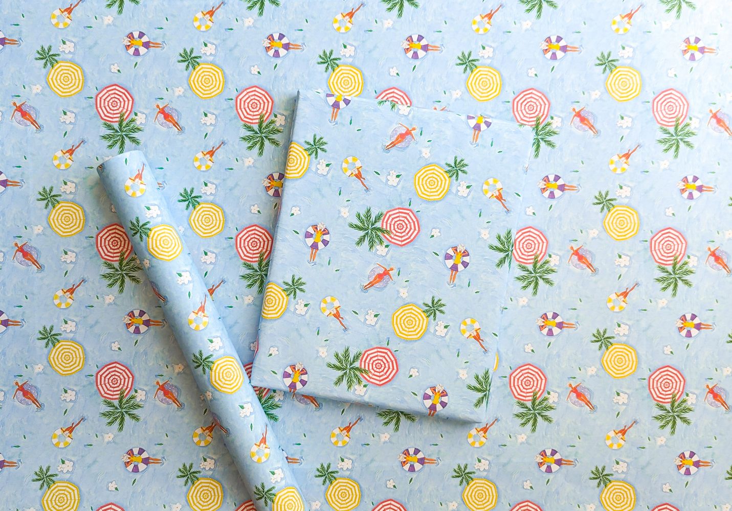 Pool Ladies Gift Wrap