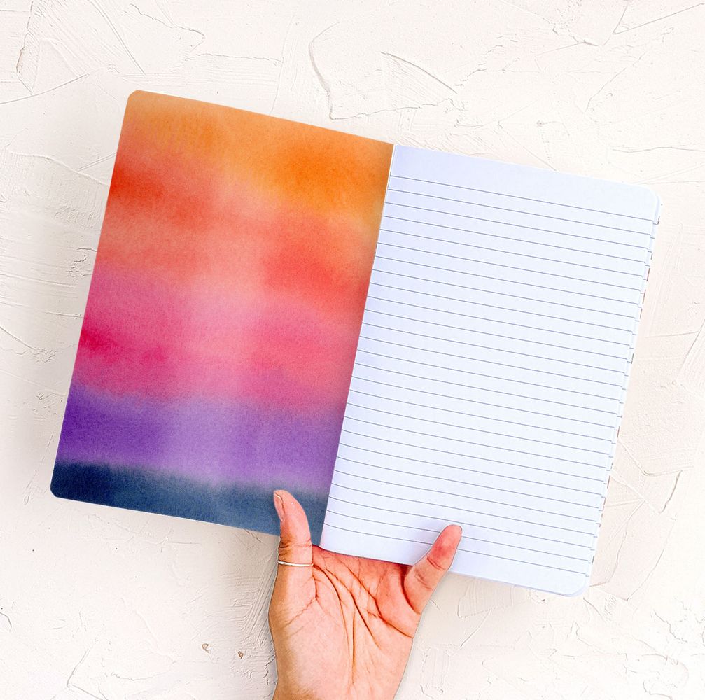 Sunset Notebook