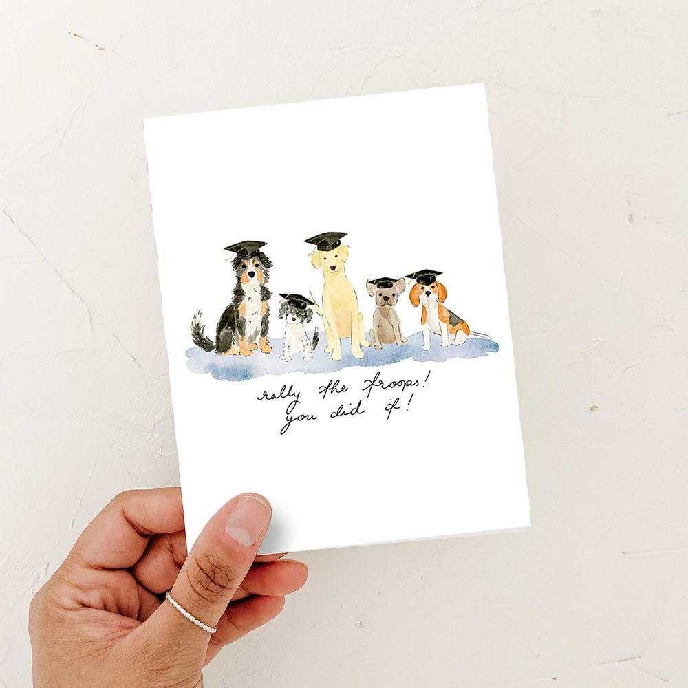 Grad Pawty card
