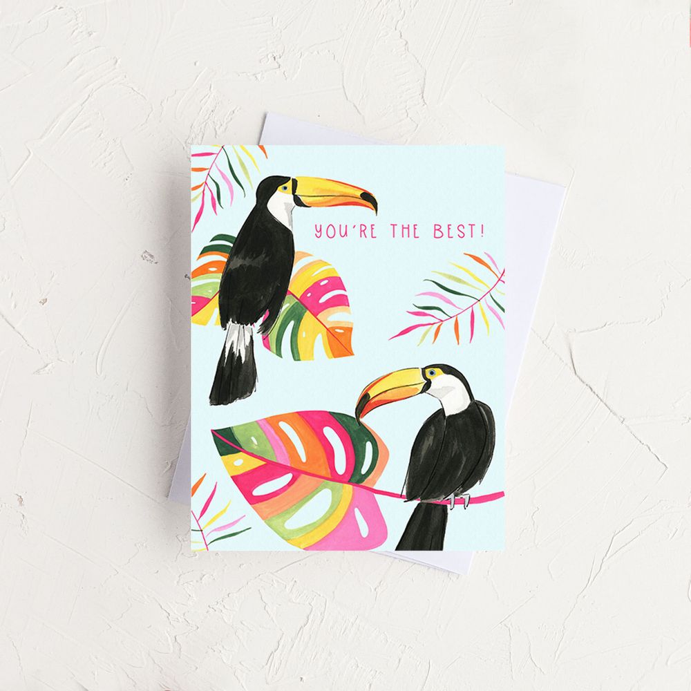 Toucan - You're the Best Card