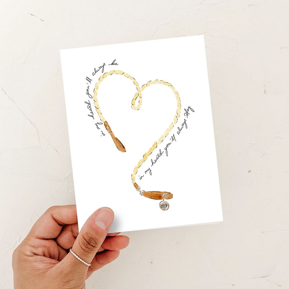 Rainbow Pet Loss Sympathy Card