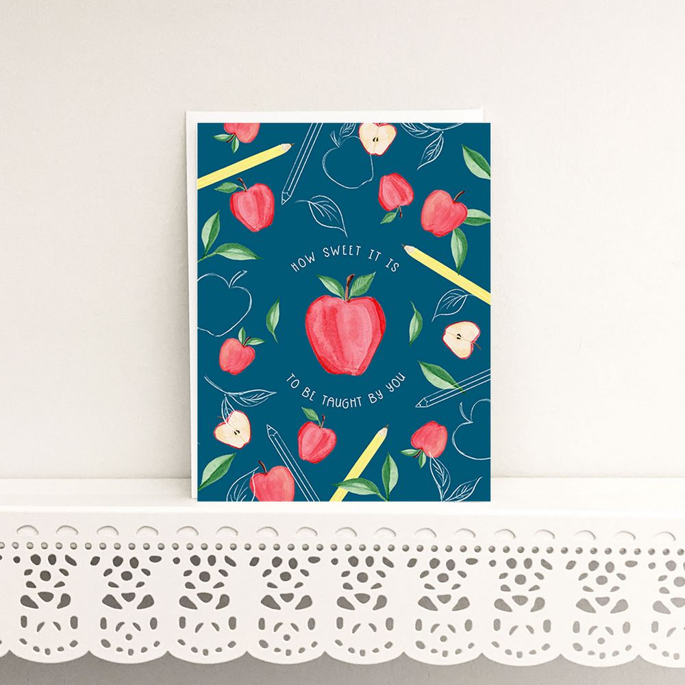 Teacher Appreciation Card