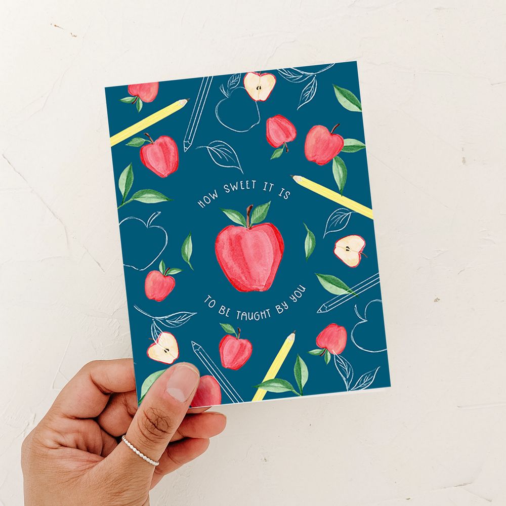 Teacher Appreciation Card