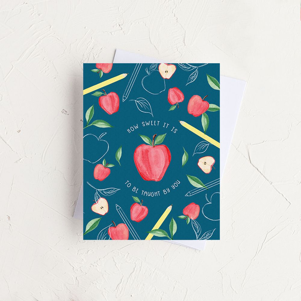Teacher Appreciation Card