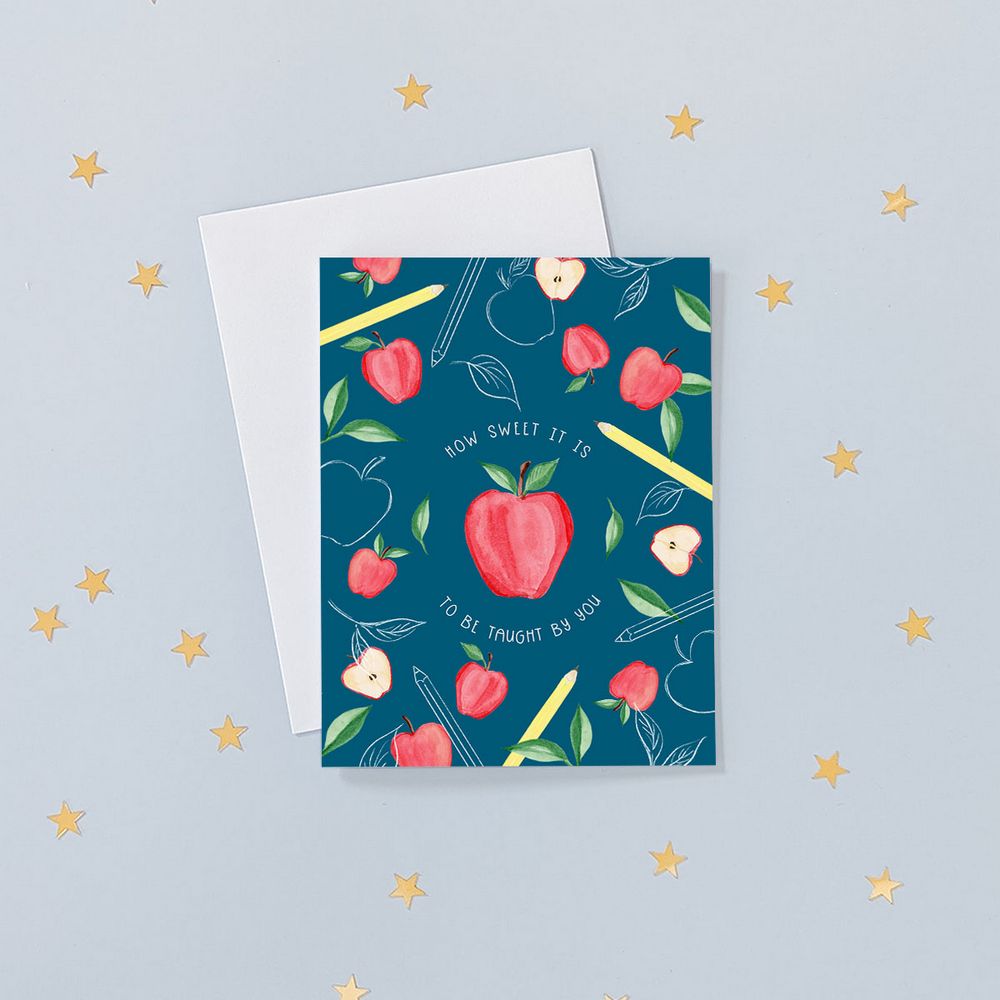 Teacher Appreciation Card