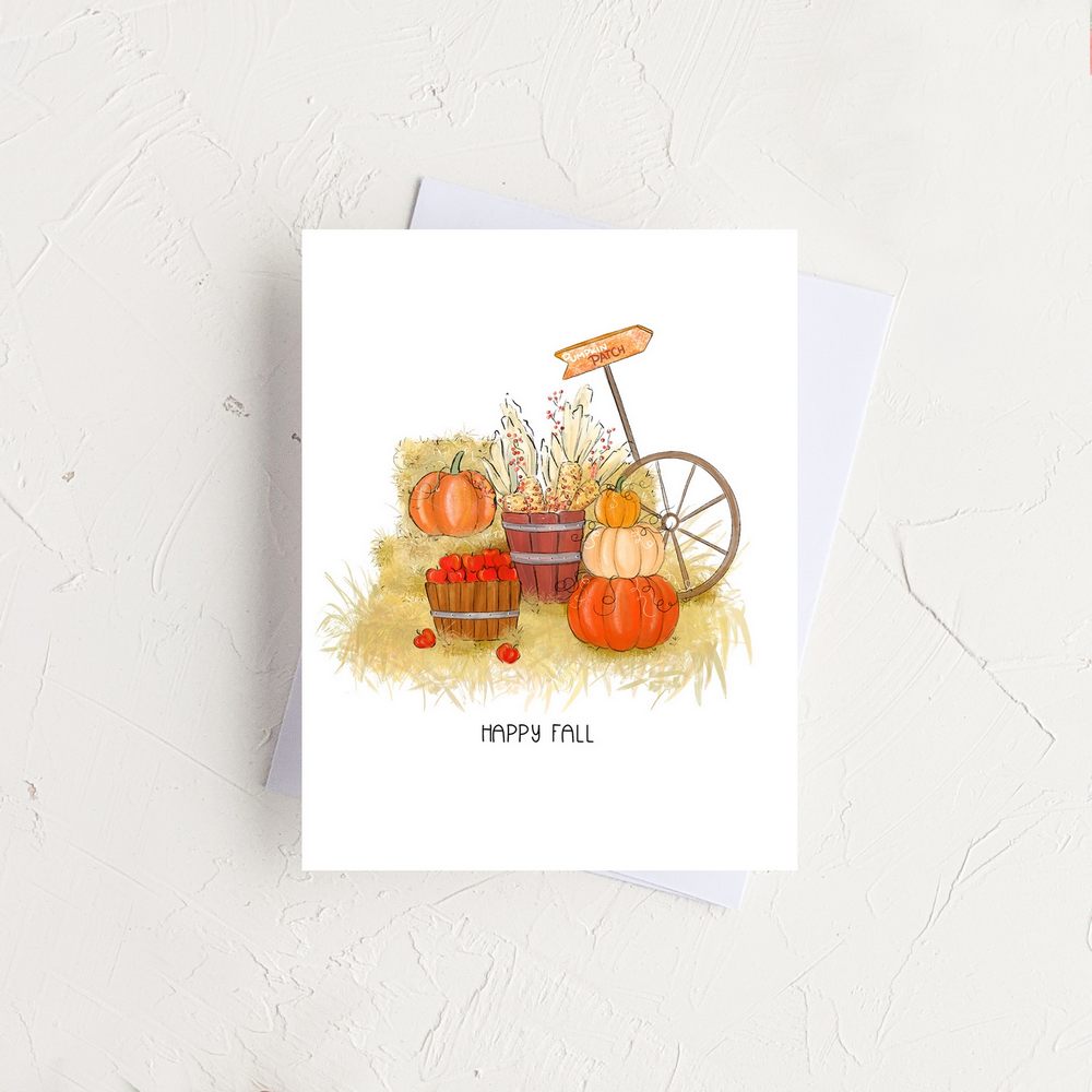 Pumpkin Patch Card