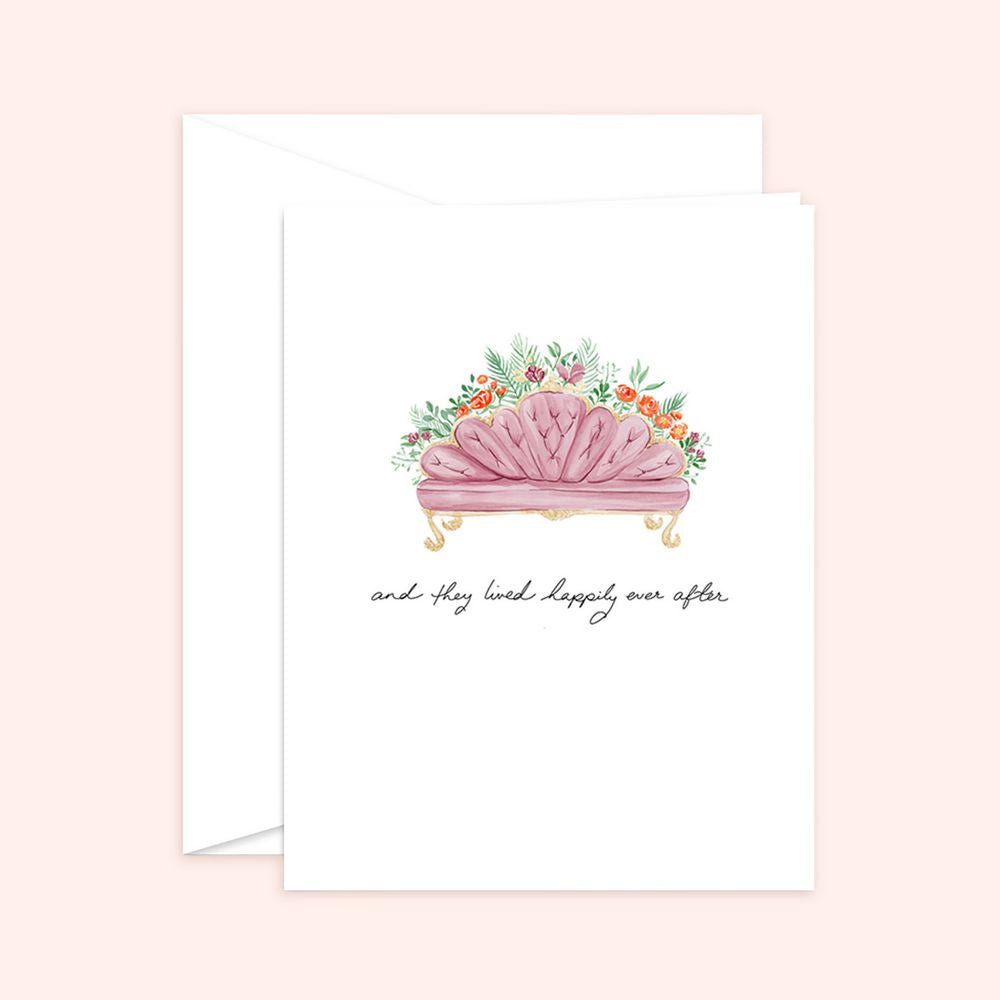 Happily Ever After Wedding Card