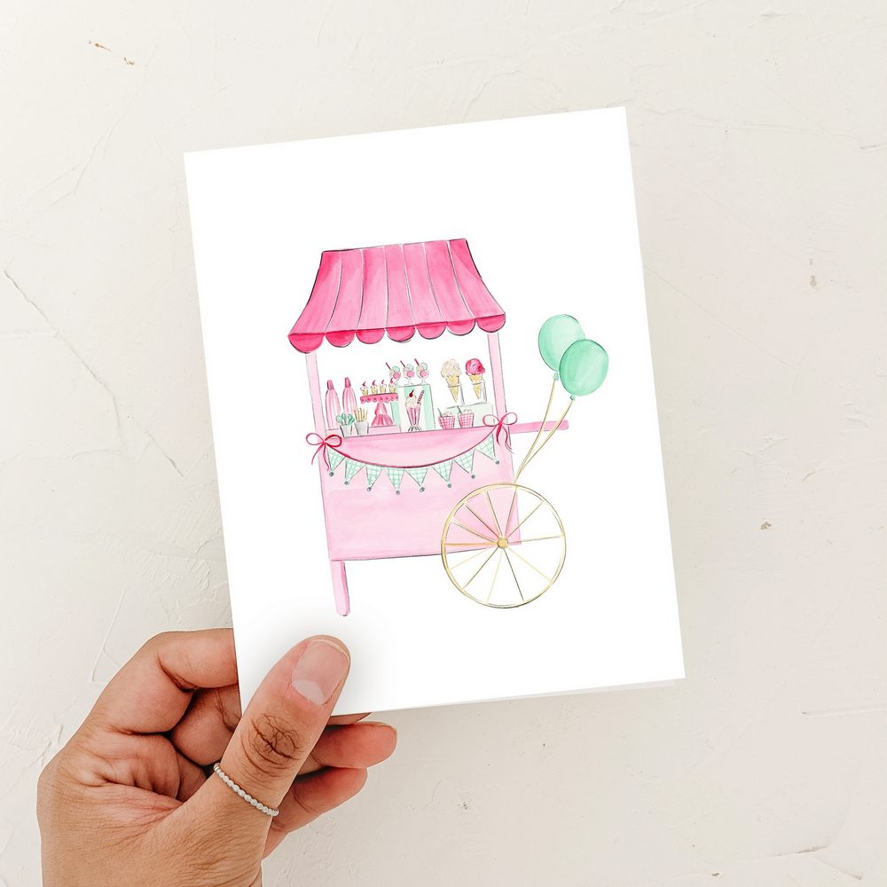 Birthday Ice Cream Card