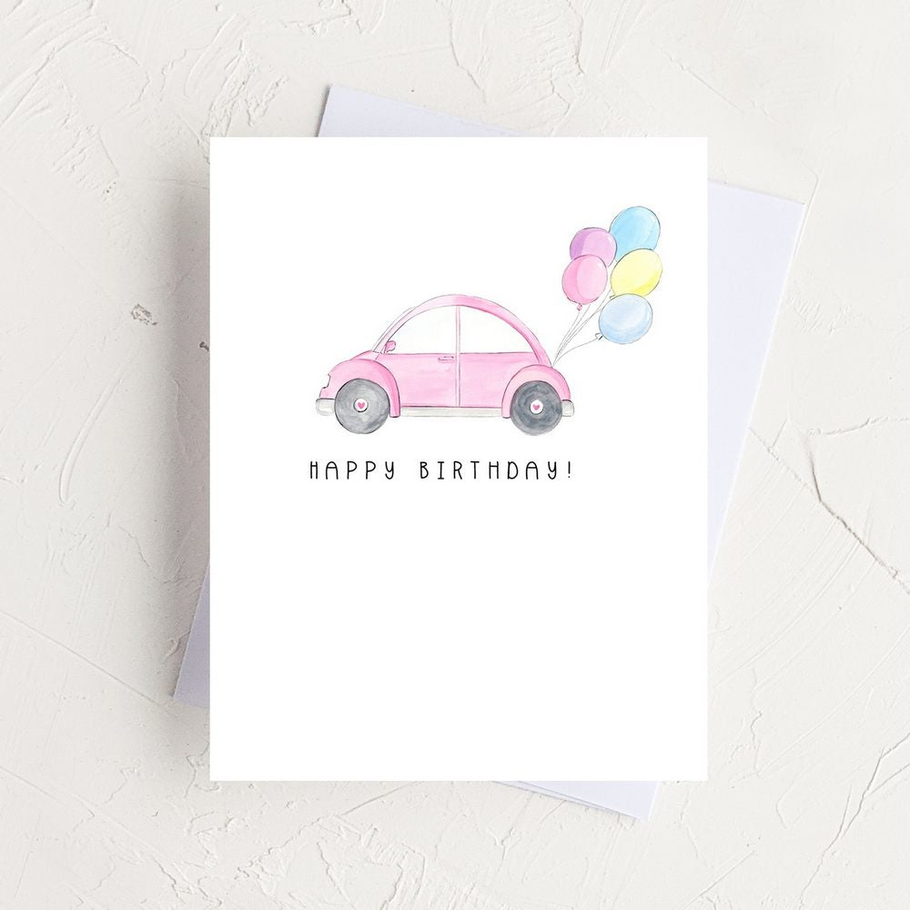 Birthday Beetle Card