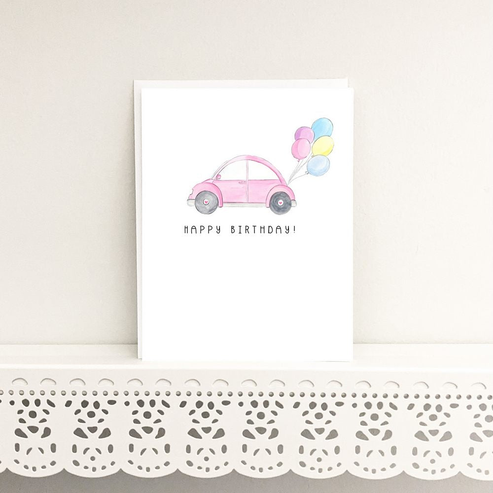 Birthday Beetle Card
