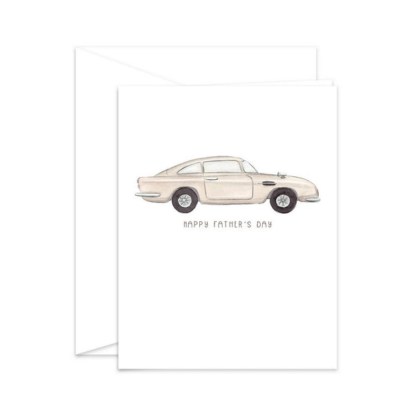Aston Car Father's Day Card