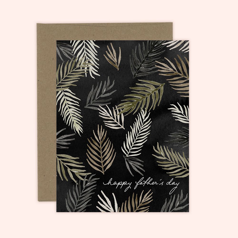 Father's Day Ferns card