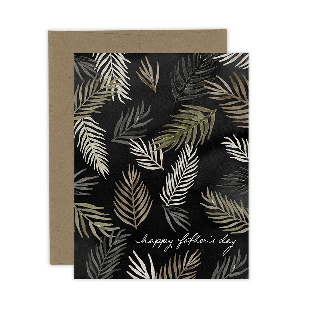 Father's Day Ferns card