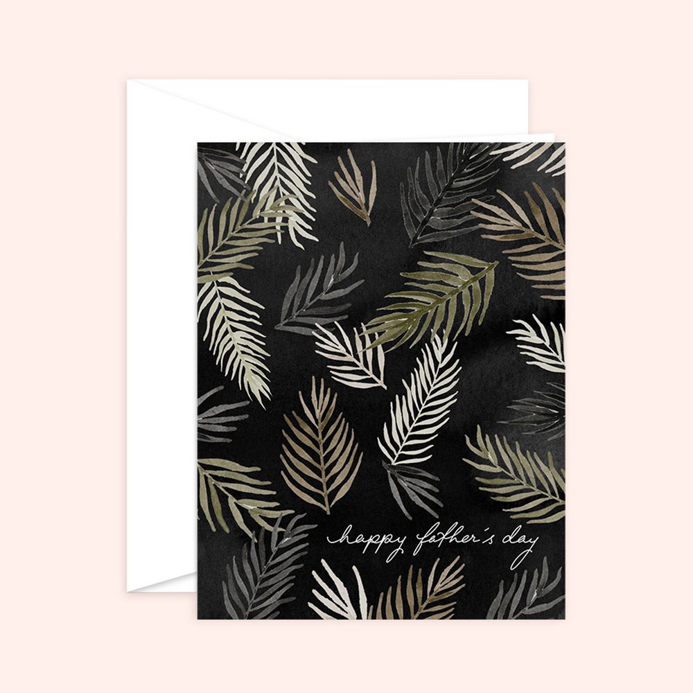 Father's Day Ferns card
