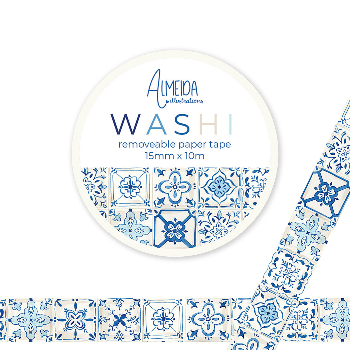 Azulejos Washi Tape