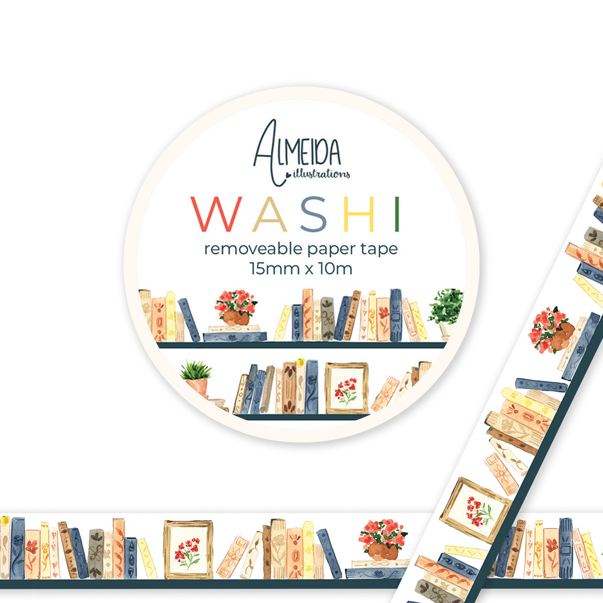 Bookish Washi Tape