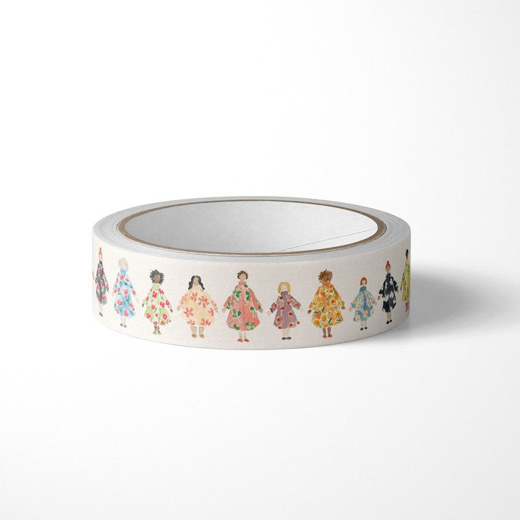 Floral Ladies Washi Tape