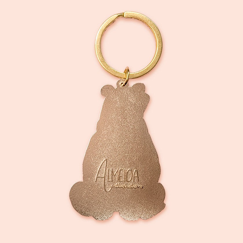 Grizzly Bear Keychain
