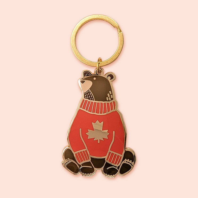 Grizzly Bear Keychain