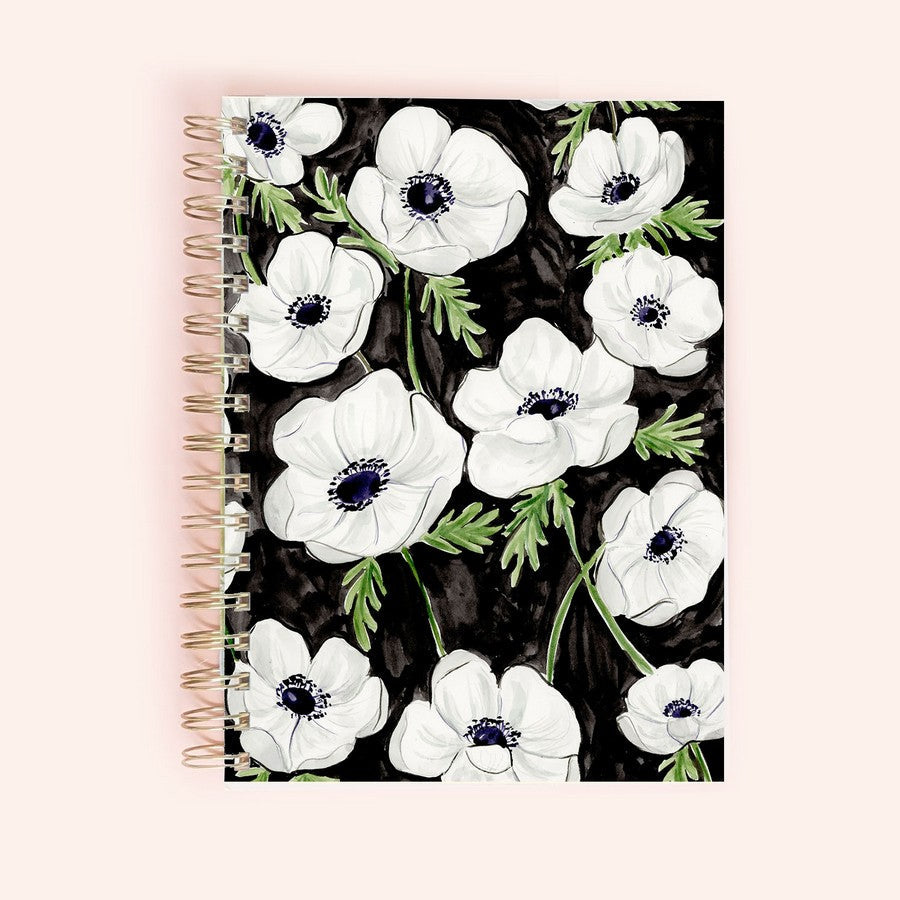Anemones Spiral Notebook