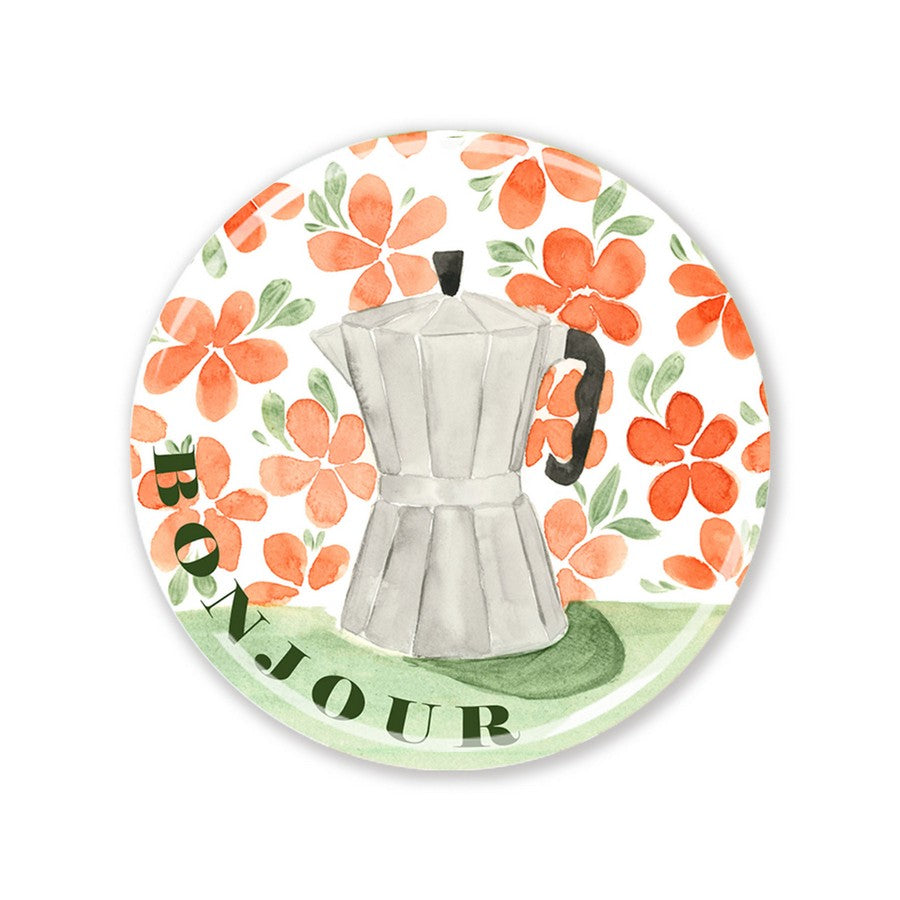 Bonjour Coffee Magnet