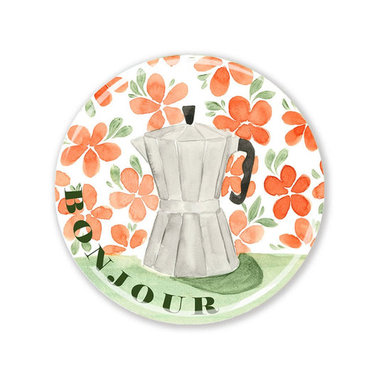 Bonjour Coffee Magnet