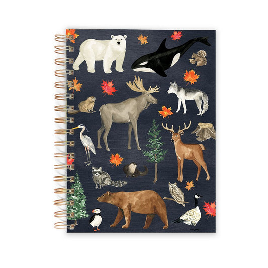 PNW Animals Spiral Notebook
