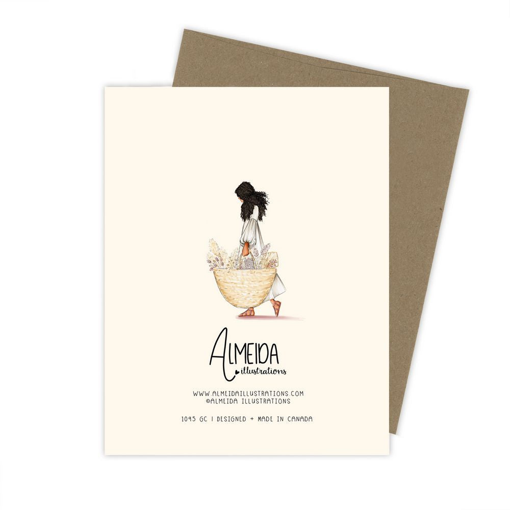 French Basket Card
