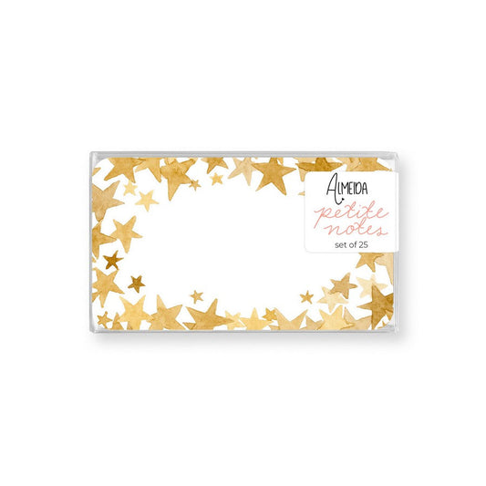 Gold Stars Petite Notes