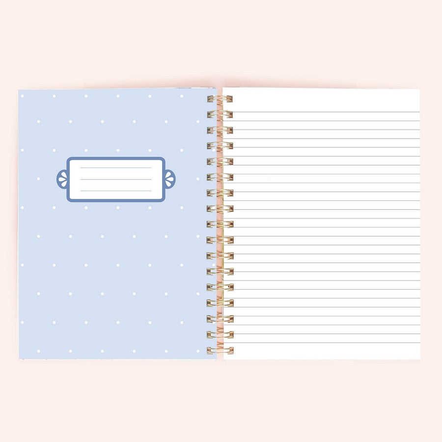 Bright Florals Spiral Notebook