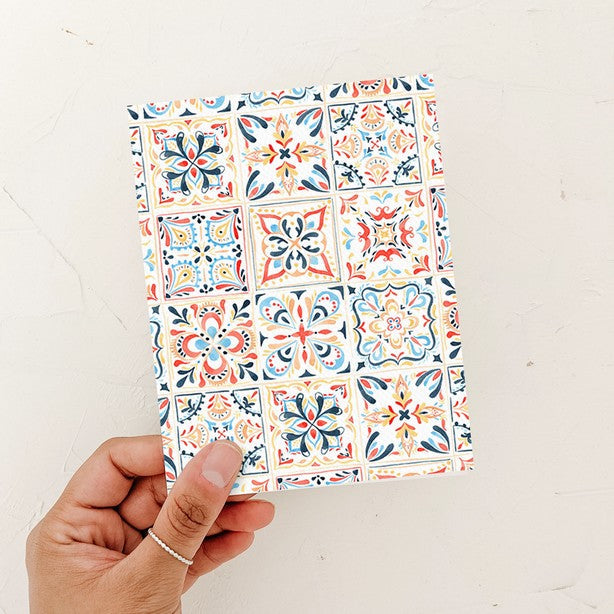 Tropical Tiles Everyday Card