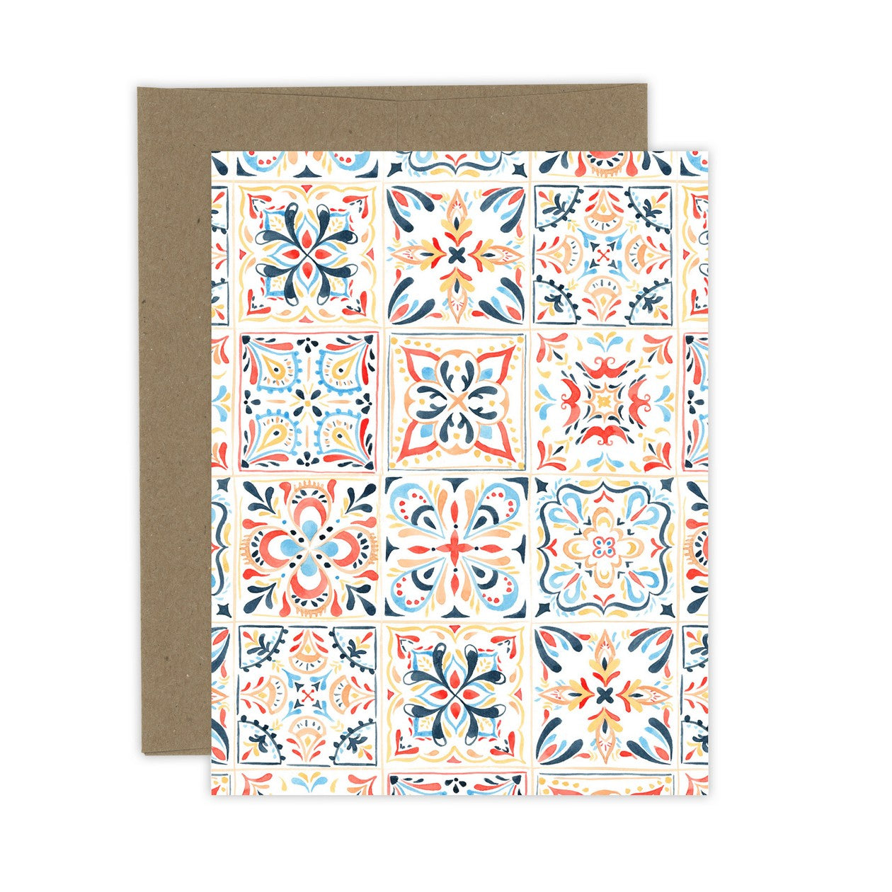 Tropical Tiles Everyday Card