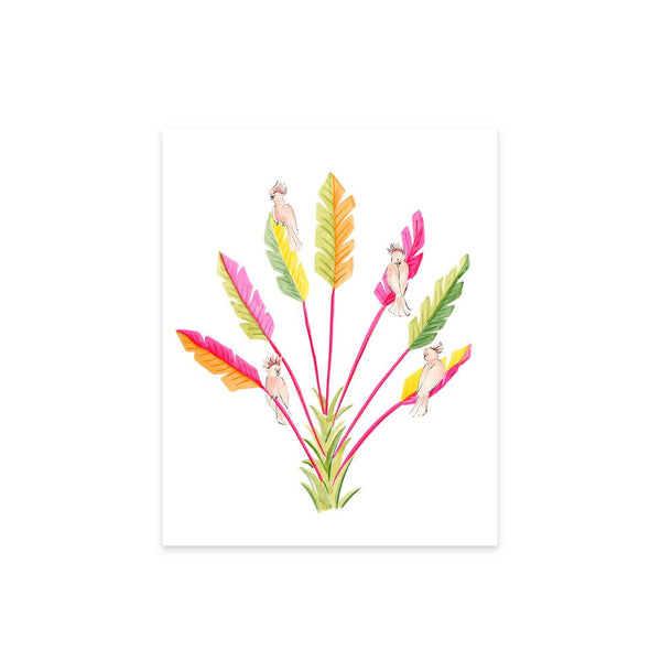SALE Tropical Cockatoo Tree