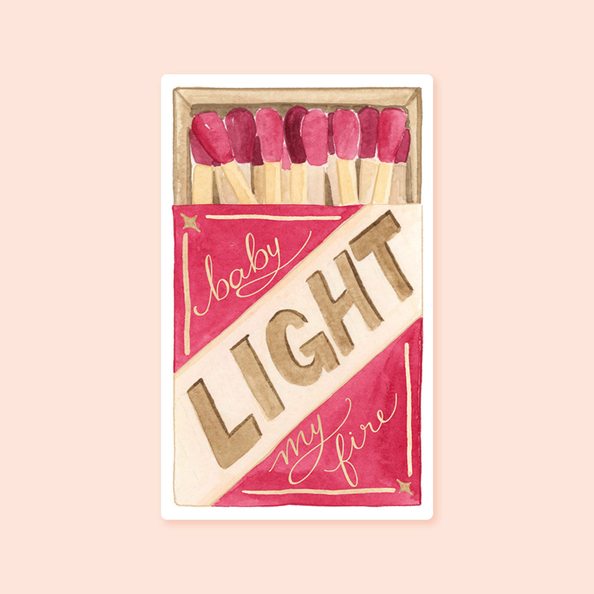Light My Fire Sticker