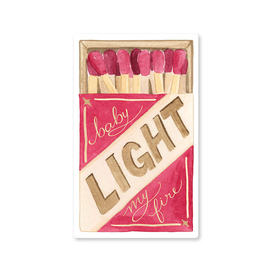 Light My Fire Sticker