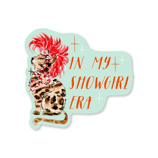 In My Showgirl Era Sticker