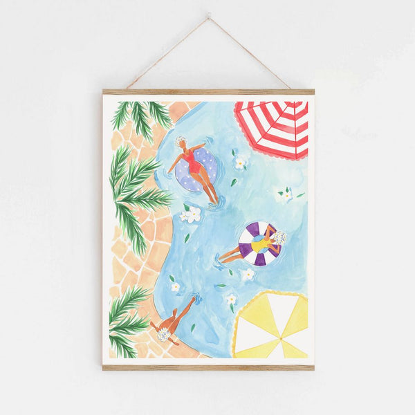 SALE Floral Swims 8x10